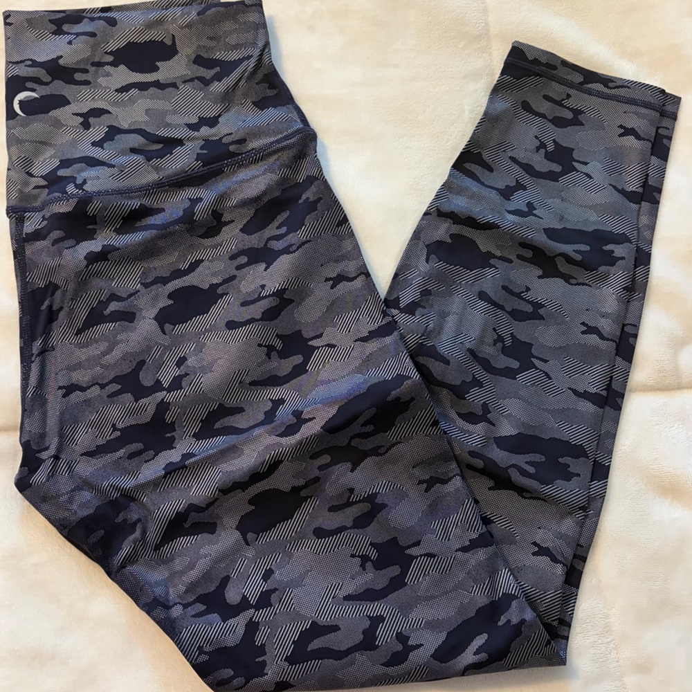 ZYIA Active Charcoal Camo 7/8 Luxe Leggings
